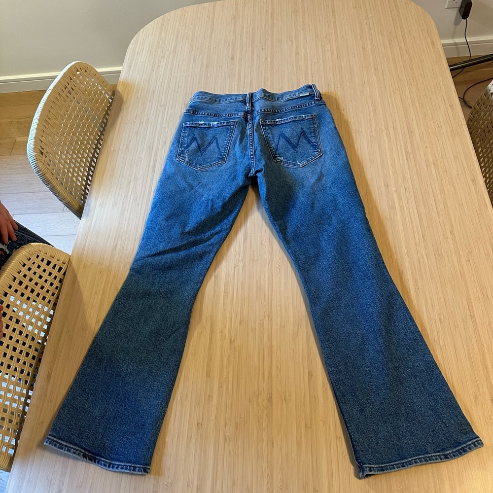 Mother denim Distressed Women’s Jeans - Flare Fit - Picture 2 of 4